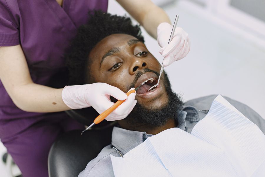 Hygiene and gum treatment underway